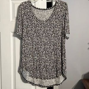 Maurices 24/7 Leopard Tunic Tee